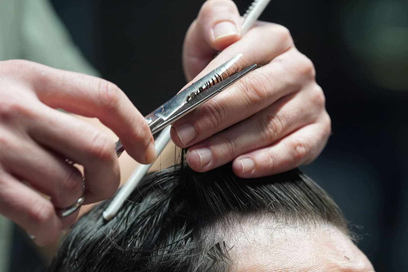 Men's Haircut at Old Fashion Barbershop